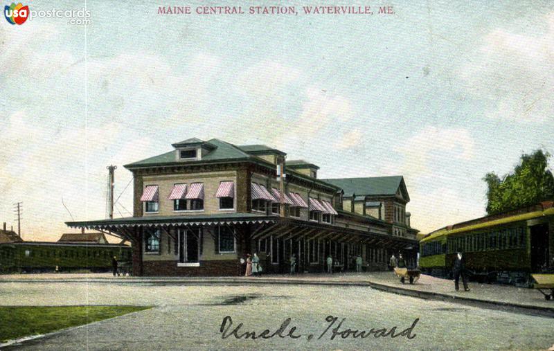 Pictures of Waterville, Maine: Main Central Station