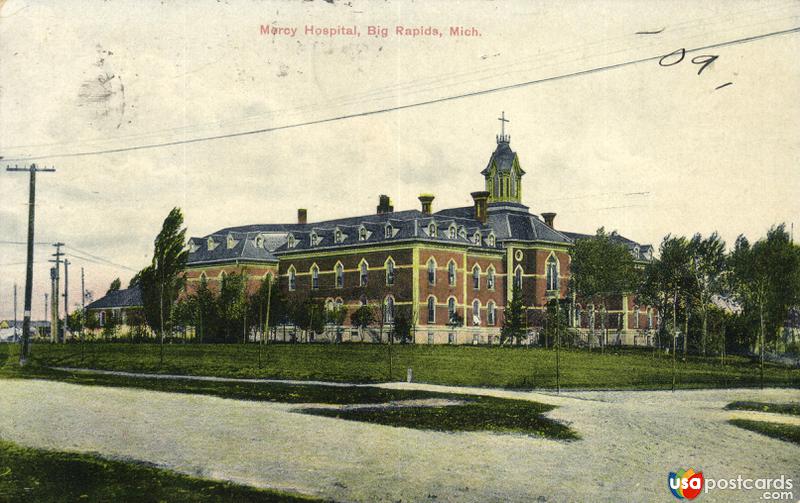 Pictures of Big Rapids, Michigan: Mercy Hospital