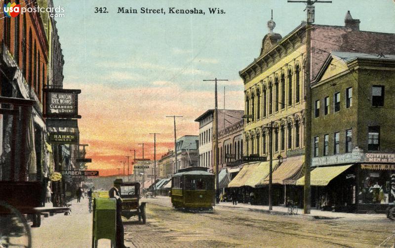 Pictures of Kenosha, Wisconsin: Main Street
