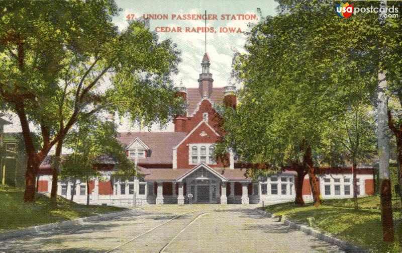 Pictures of Cedar Rapids, Iowa: Union Passenger Station