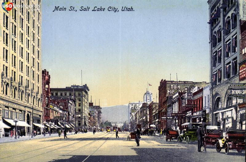 Pictures of Salt Lake City, Utah: Main Street