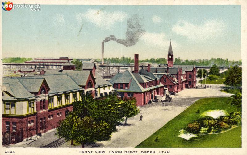 Pictures of Ogden, Utah: Front View, Union Depot