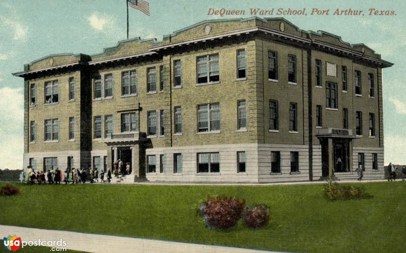 Pictures of Port Arthur, Texas: DeQueen Ward School