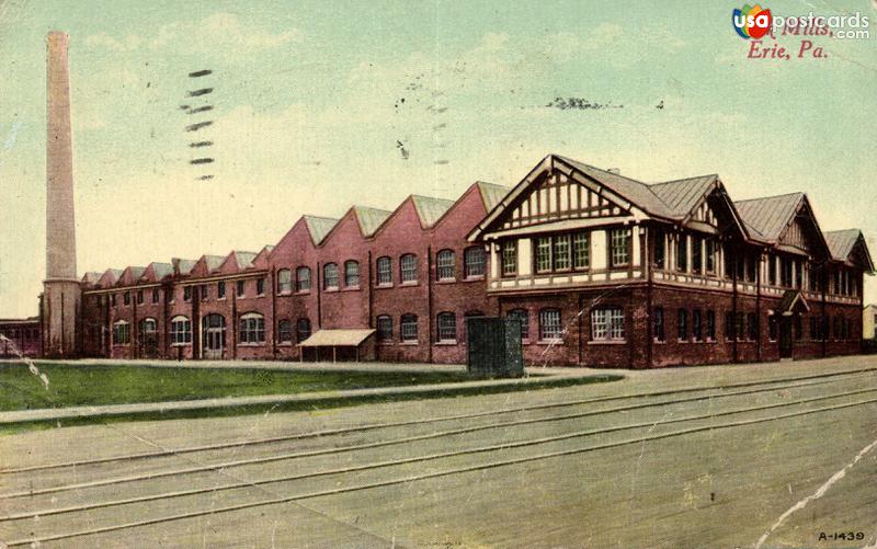 Pictures of Erie, Pennsylvania: Silk Mills 