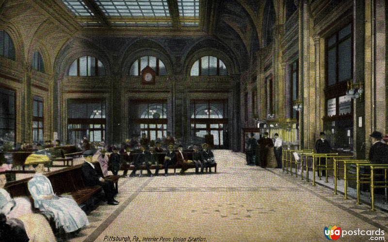 Pictures of Pittsburgh, Pennsylvania: Interior Penn Union Station