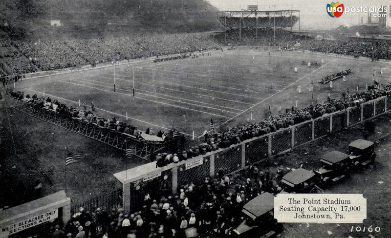 Pictures of Johnstown, Pennsylvania: The Point Stadium. Seating Capacity 17,000