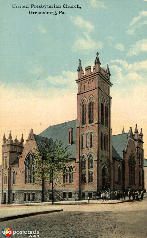Pictures of Greensburg, Pennsylvania: United Presbyterian Church