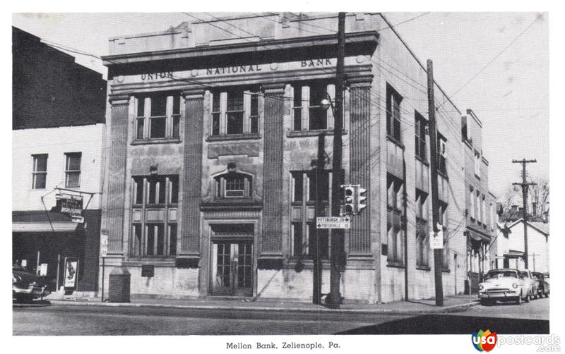 Pictures of Zelienople, Pennsylvania: Mellon Bank