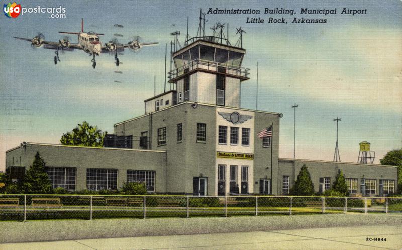 Pictures of Little Rock, Arkansas: Administration Building, Municipal Airport