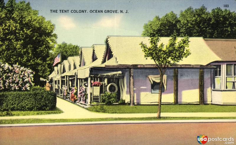 Pictures of Ocean Grove, New Jersey: The Tent Colony