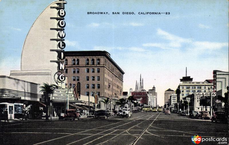 Pictures of San Diego, California: Bowling