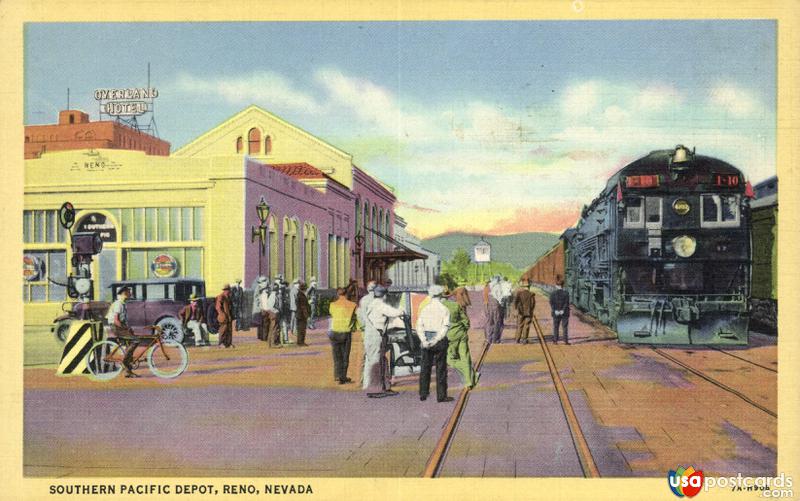 Pictures of Reno, Nevada: Southern Pacific Depot