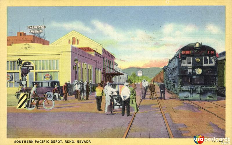 Pictures of Reno, Nevada: Southern Pacific Depot