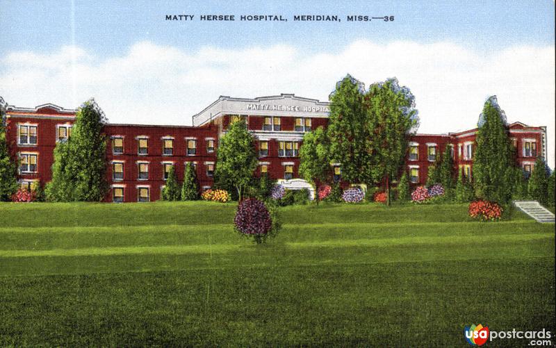 Pictures of Meridian, Mississippi: Matty Hersee Hospital