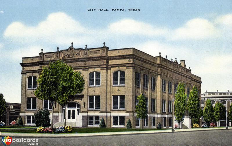 Pictures of Pampa, Texas: City Hall