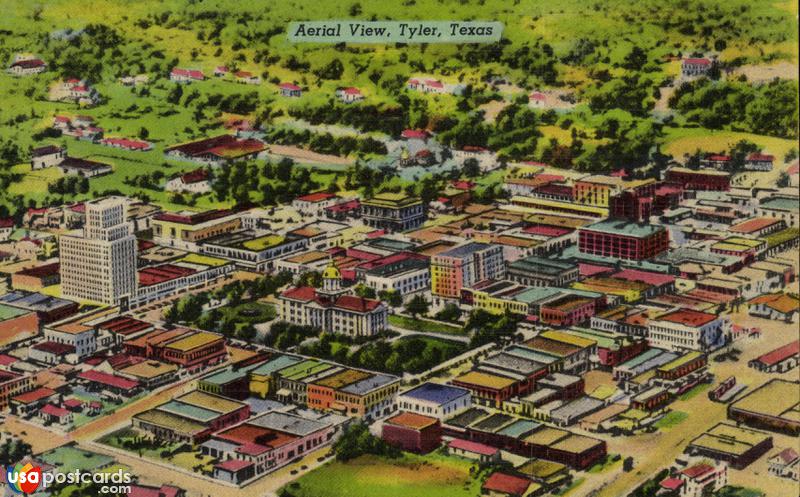 Pictures of Tyler, Texas: Aerial View
