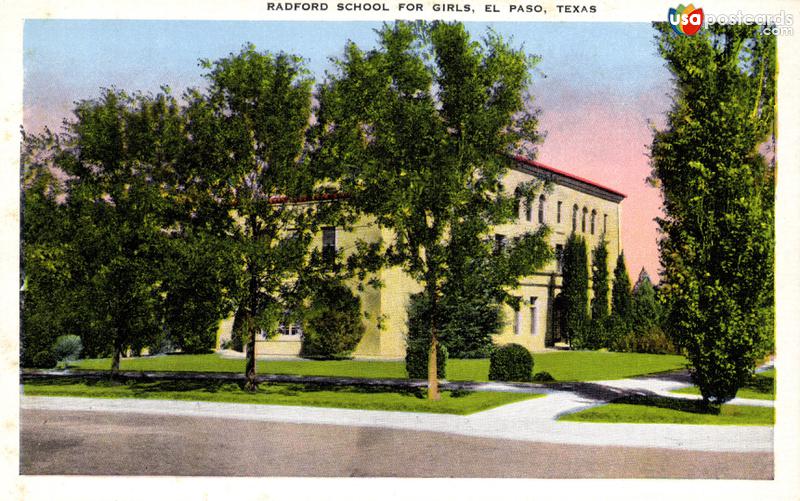 Pictures of El Paso, Texas: Radford School for Girls