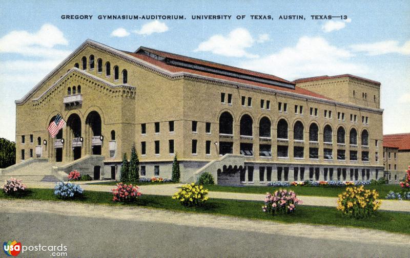 Pictures of Austin, Texas: Gregory Gymnasium-Auditorium. University of Texas