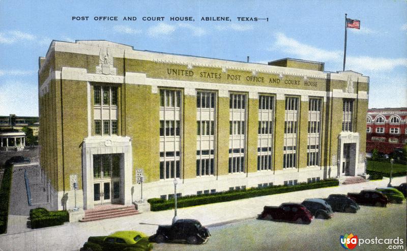 Pictures of Abilene, Texas: Post Office and Court House