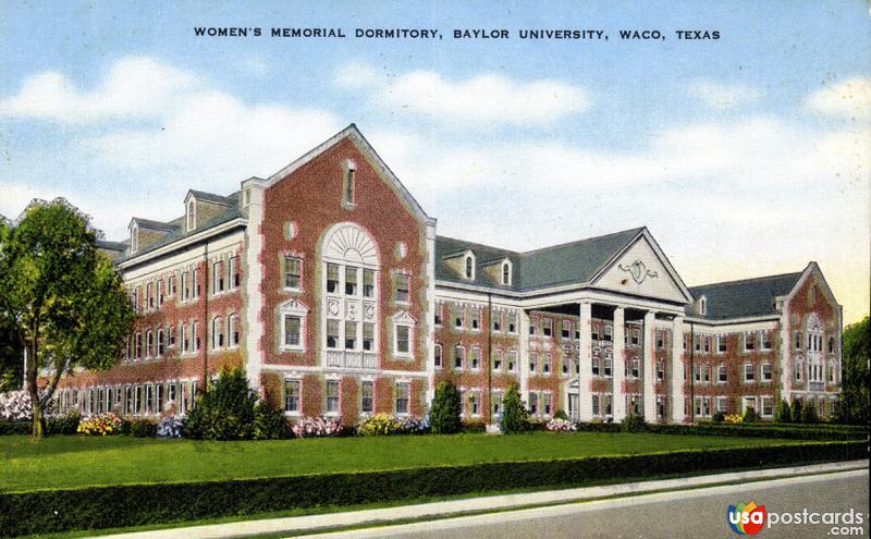 Pictures of Waco, Texas: Women´s Memorial Dormitory, Baylor University
