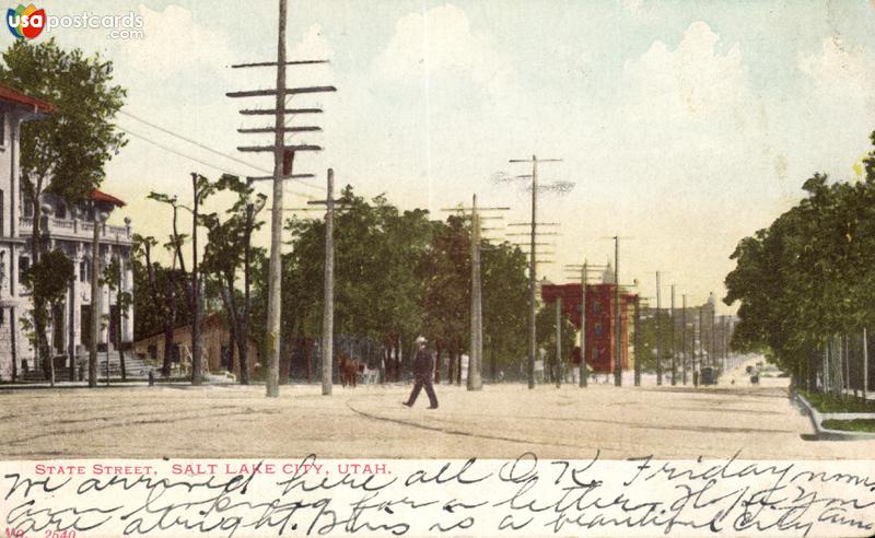 Pictures of Salt Lake City, Utah: State Street