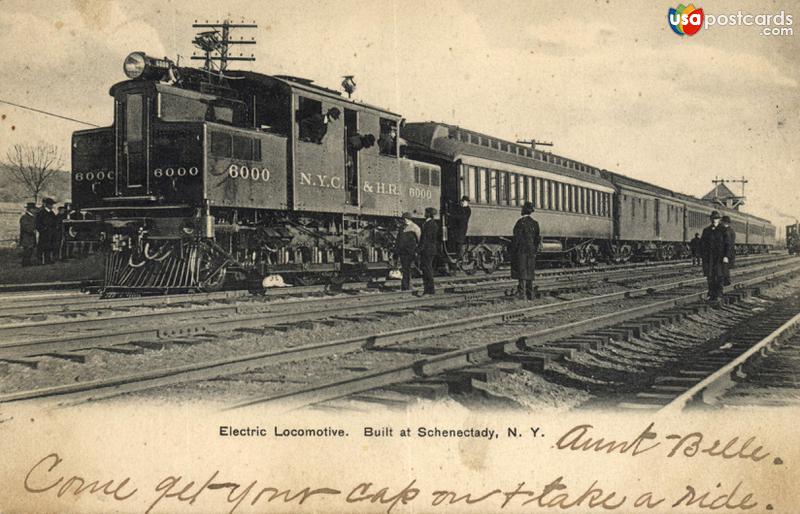 Pictures of Schenectady, New York: Electric Locomotive