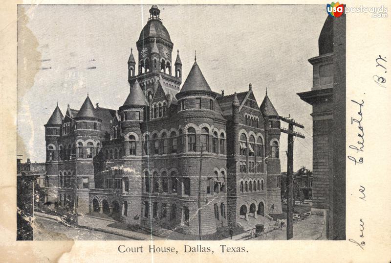 Pictures of Dallas, Texas: Court House