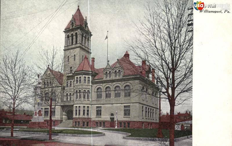 Pictures of Williamsport, Pennsylvania: City Hall