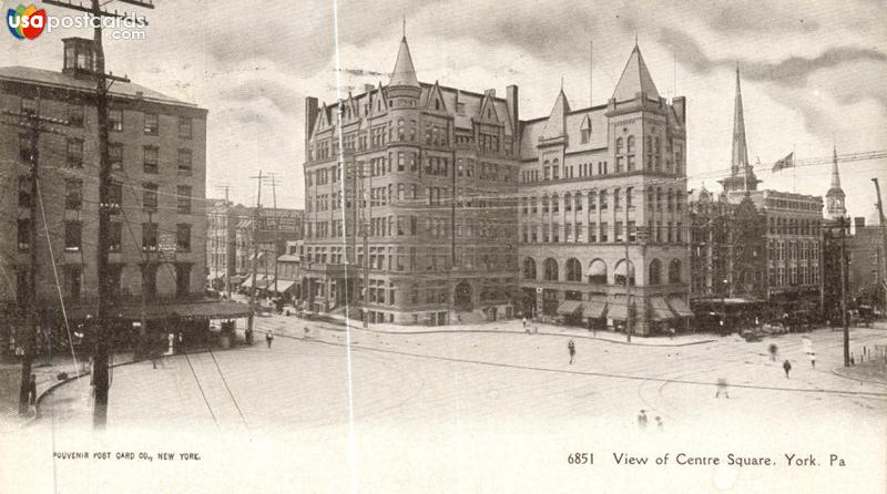 Pictures of York, Pennsylvania: View of Centre Square