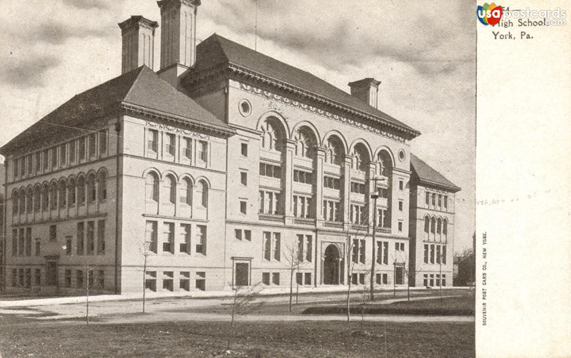 Pictures of York, Pennsylvania: High School