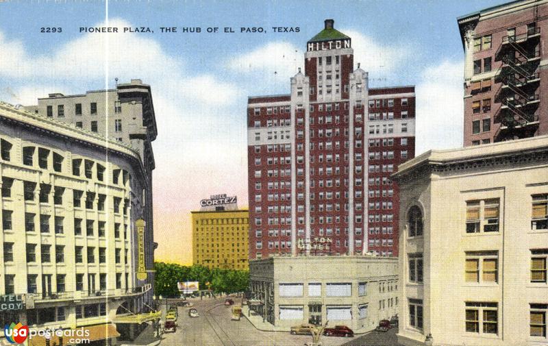 Pictures of El Paso, Texas: Pionner Plaza, The Hub of El Paso