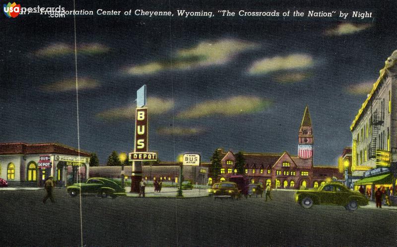 Pictures of Cheyenne, Wyoming: Transportation Center of Cheyenne