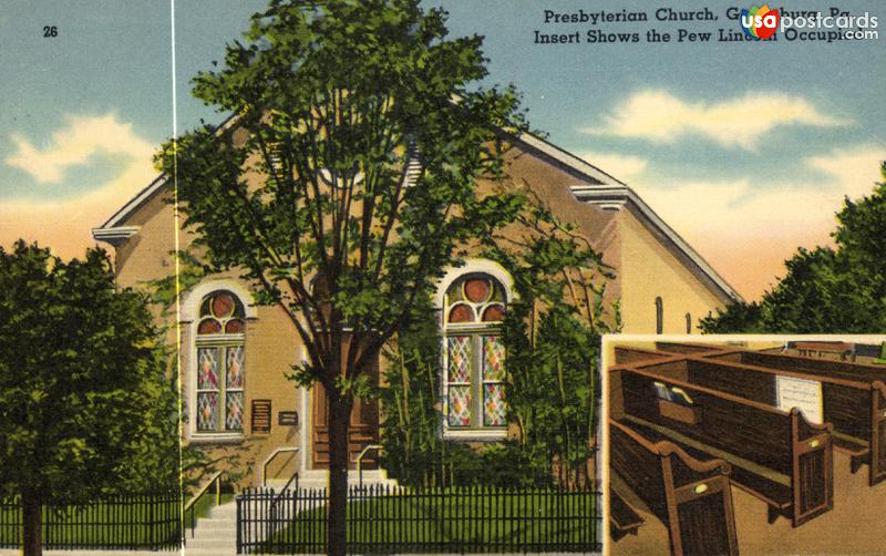 Pictures of Gettysburg, Pennsylvania: Presbyterian Church 