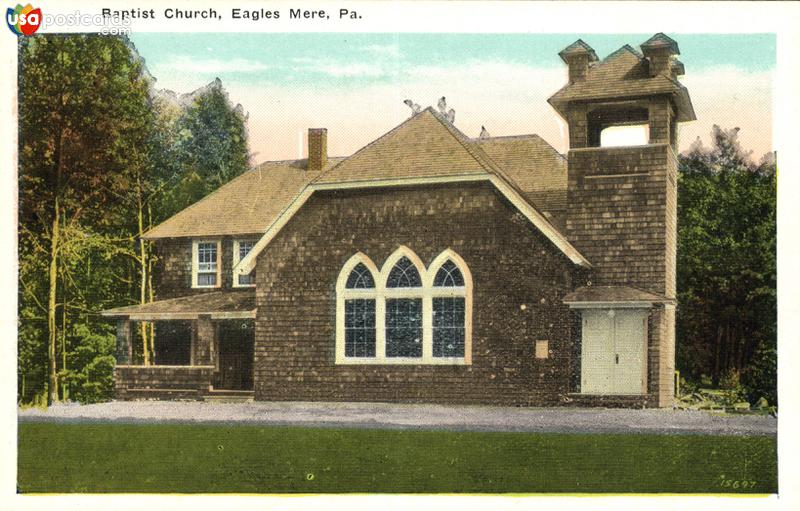 Pictures of Eagles Mere, Pennsylvania: Baptist Church
