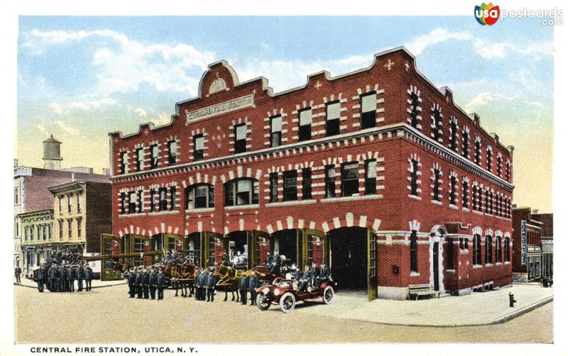 Pictures of Utica, New York: Central Fire Station