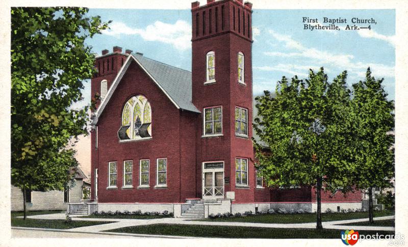 Pictures of Blytheville, Arkansas: First Baptist Church