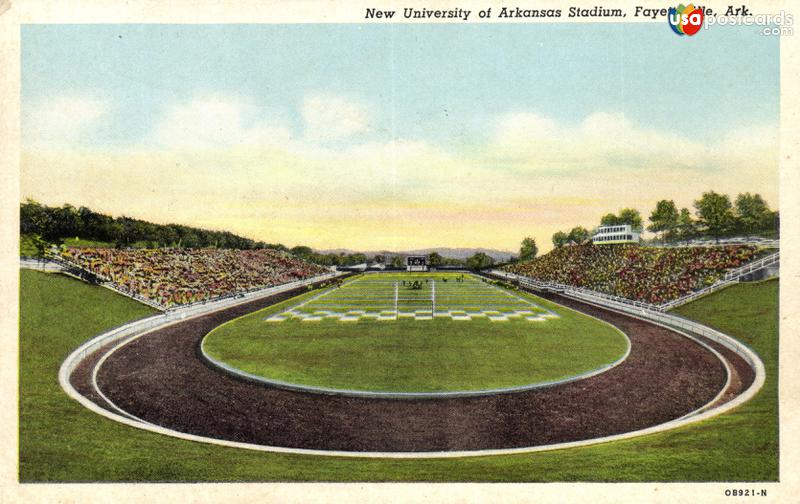 Pictures of Fayetteville, Arkansas: New University of Arkansas Stadium
