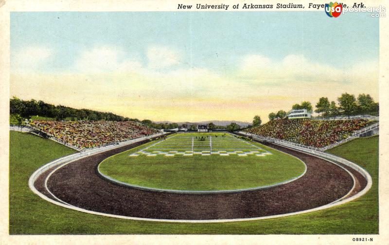 Pictures of Fayetteville, Arkansas: New University of Arkansas Stadium