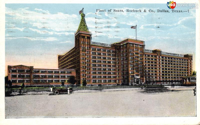 Pictures of Dallas, Texas: Plant of Sears, Roebuck & Co.