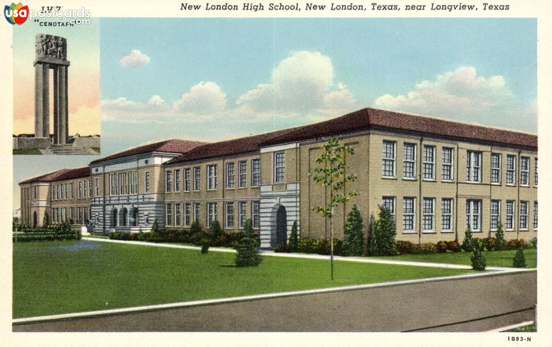 Pictures of New London, Texas: New London High School
