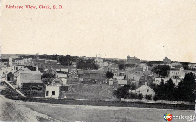 Pictures of Clark, South Dakota: Birdseye View
