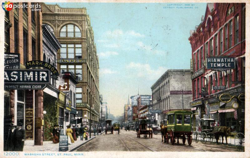 Pictures of St. Paul, Minnesota: Wabasha Street