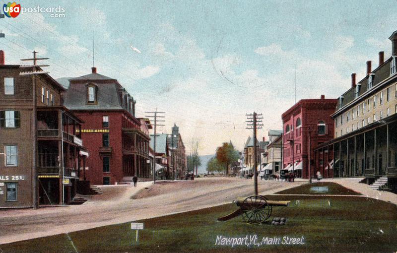 Pictures of Newport, Vermont: Main Street