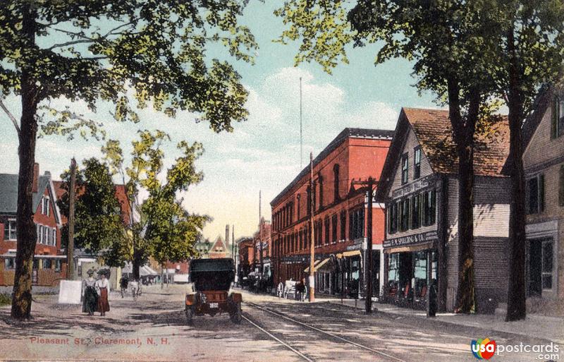 Pictures of Claremont, New Hampshire: Pleasant St.