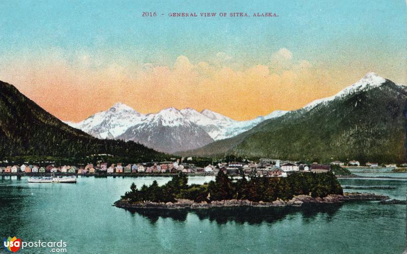 Pictures of Sitka, Alaska: General View of Sitka