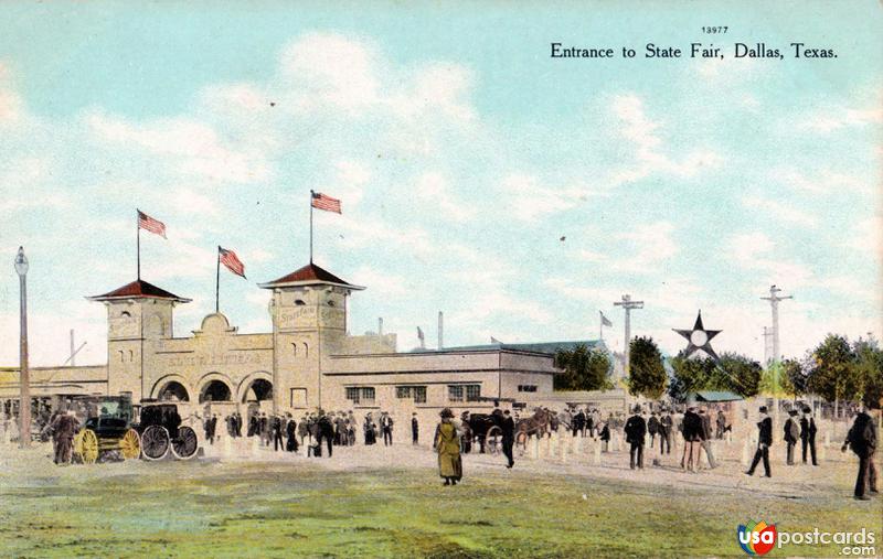 Pictures of Dallas, Texas: Entrance to State Fair