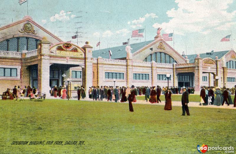 Pictures of Dallas, Texas: Exposition Building, Fair Park
