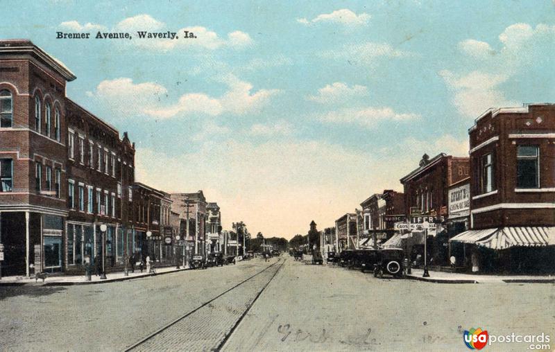 Pictures of Waverly, Iowa: Bremer Avenue