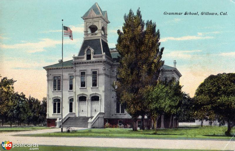 Pictures of Willows, California: Grammar School