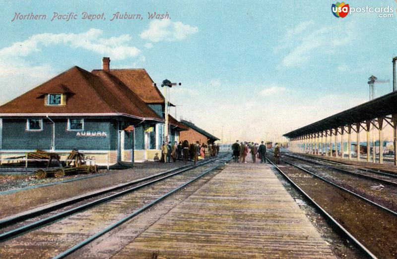 Pictures of Auburn, Washington: Northern Pacific Depot